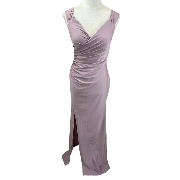 formal dress wedding guest Elegant High Low Two Piece Sheath Wedding Guest Dress